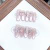 Pure Hand-wearing, New Colorful Butterfly, Zircon Diamond, Butterfly, Cat Eye Nail Art Patch