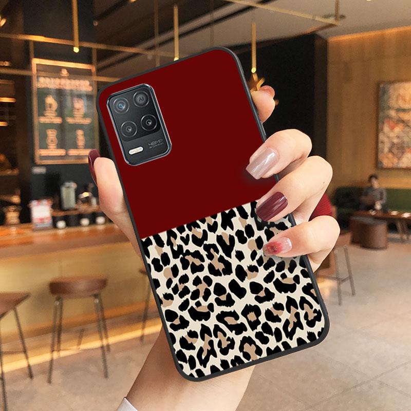 Leopard Phone Case for OPPO Realme GT 2 Pro X2 Pro XT C25S 8 7 6 Pro 6i GT Master C3 C21 C21Y C11 X3 SuperZoom