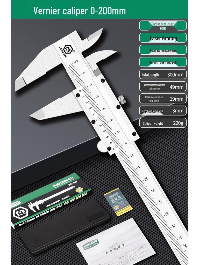 Mitutoyo German Stainless Steel High Precision Digital Vernier Caliper for Industrial and Household Use