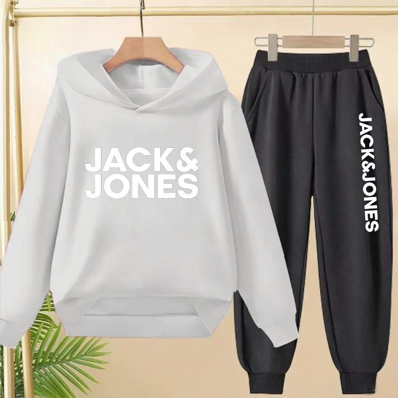 Boys Hoodies Sweatshirt +Pants New Jack print clothes Sets Fashion Girls Hoodies Game Spring Autumn sweatshirt Clothes