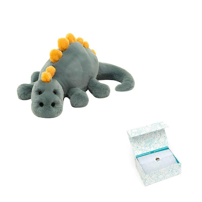 Jellycat Dinosaur Douglas Soothing Doll Animal Plush Doll 35cm/38cm Height 25cm/38cm Length