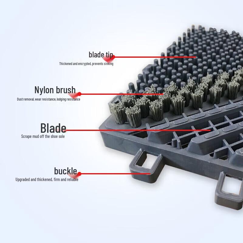 Qude Outdoor Non-Slip Interlocking Floor Mat