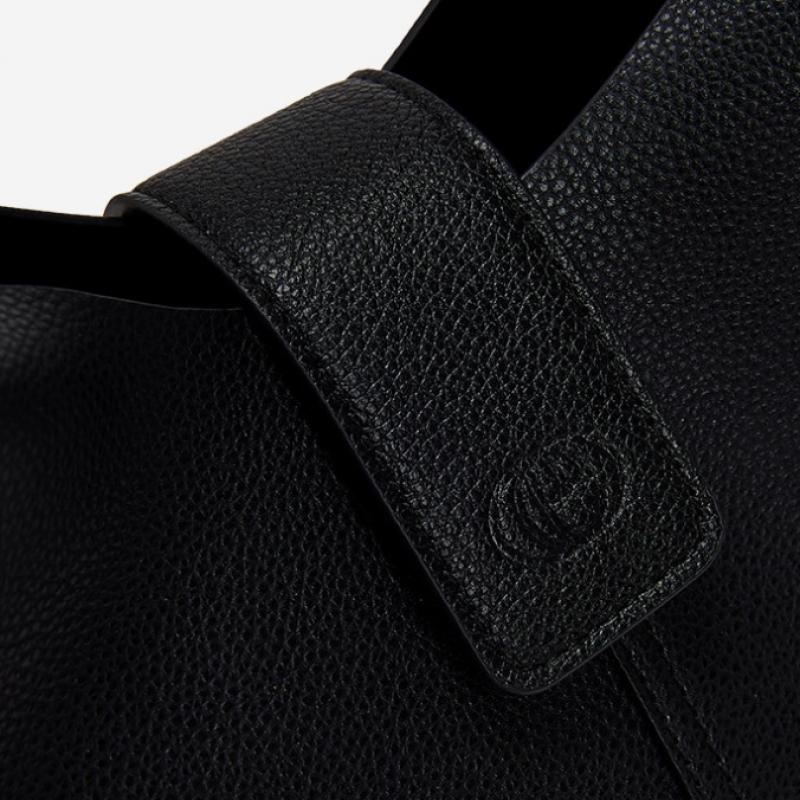 By Esquire By Women Arbel Round Tote Bag Black