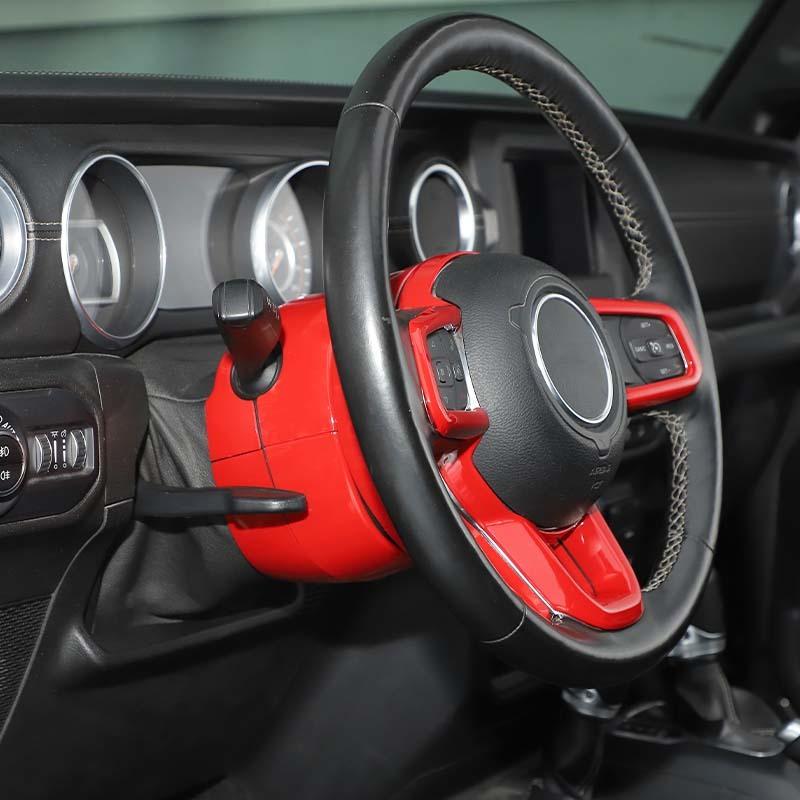   Autocolante decorative de bază pentru panoul de volan pentru Jeep Wrangler JL pentru JT Gladiator 2018 Up Accesorii de interior auto