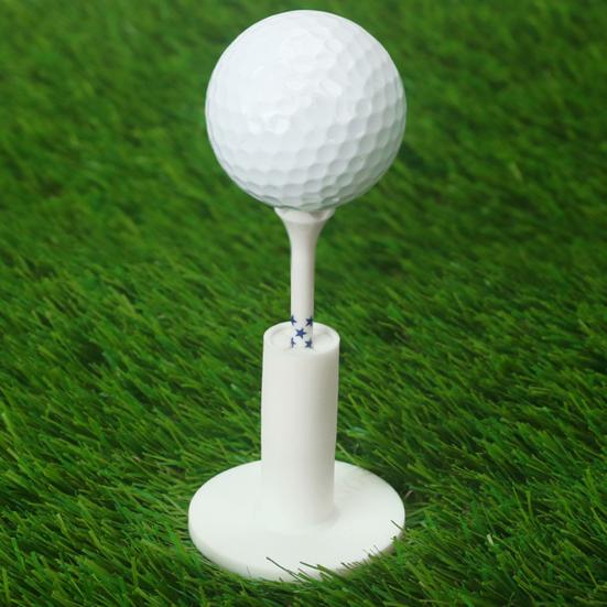 4-Prong Plastic Golf Tees 3-1/4" Golf Tees for Minimize Friction And Side Spin And Maximum Distance Performance