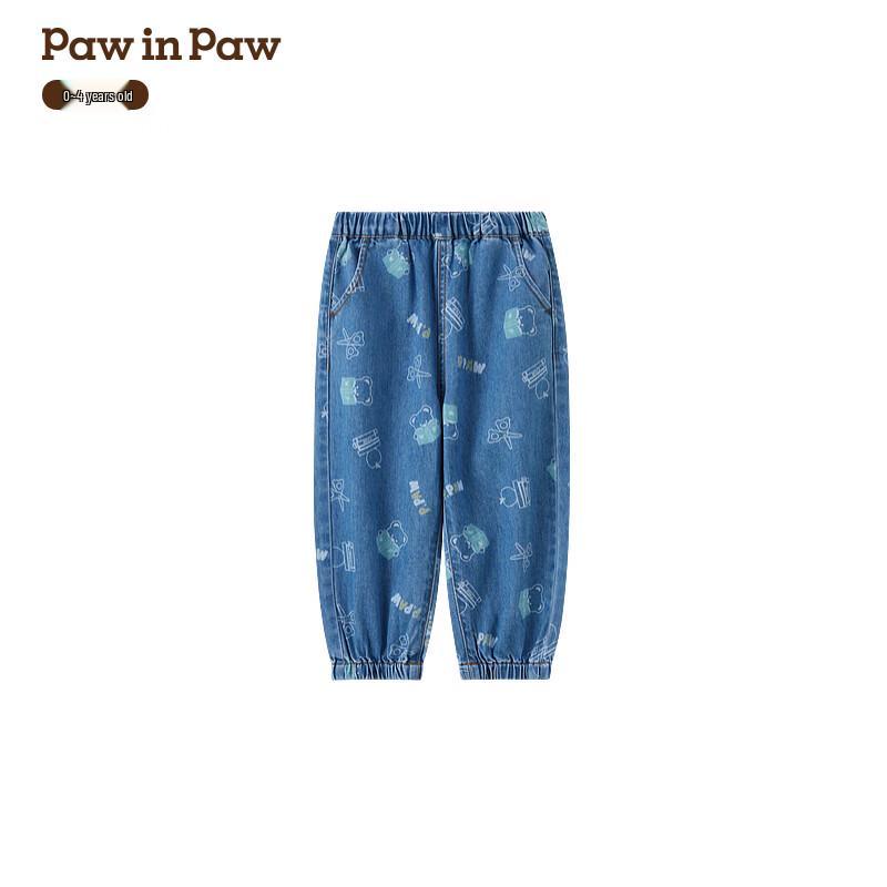 PawinPaw Cartoon Bear Boys  Casual Denim Jeans 100