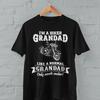 Biker Grandad T Shirt Grandpa Vintage Washed Streetwear Versatile Stretched Soft Casual Comfor
