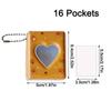 16 Pockets 2 Inch Mini Photo Album Heart Transparent Photocard Holder Storage Collect Book Name Card Album From Photo