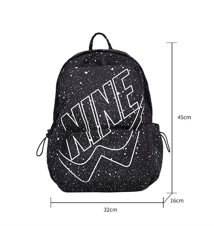 Sac à dos tendance et léger à motif d'étoiles pour les collégiens et lycéens