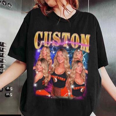 Custom Your Own Bootleg Tee, Vintage Graphic 90s Tshirt, Retro Custom Bootleg Rap Tee, Custom Bootleg, Custom Your Photo, Insert Your Design
