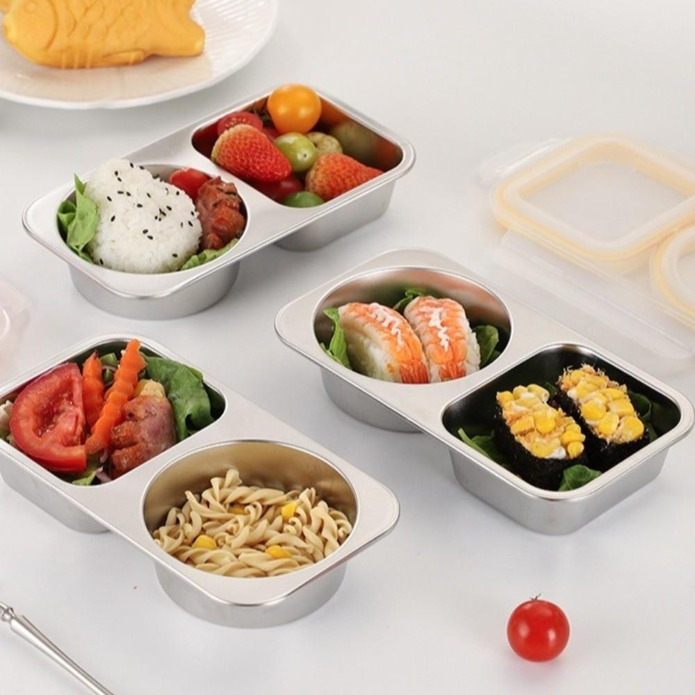 Leakproof Food Divided Box Microwave-Safe Snack Container Portable Meal Prep Container Travel