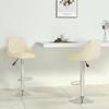 Day and Night - Day and Night Kitchen Stools 2 Units Cream-colored Synthetic Leather