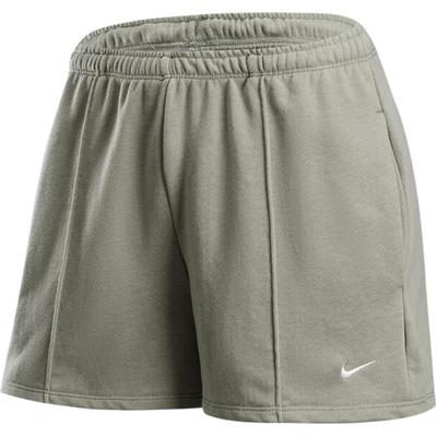 Solid Color Elastic Waist Breathable Versatile Casual Shorts Women Shorts Khaki HF6941-320