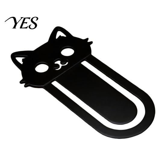 Smooth Edge Bookmark 3D Printed Cat Bookmark, Stable Clamping Book Clip, Not Easy To Cute Fall Off Non-Scratch Practical Reading Mark for Accessory