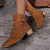 Autumn and winter women's shoes Martin boots luxury European high-end big-name Chelsea 