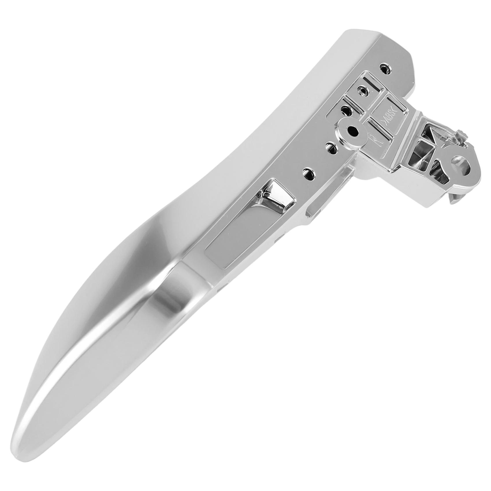 

ABLZ-Car Interior Door Handle Chrome Clasp For BMW 5 Series F10 F11 F18 10-17 Door Opener Inner Handle Silver Right