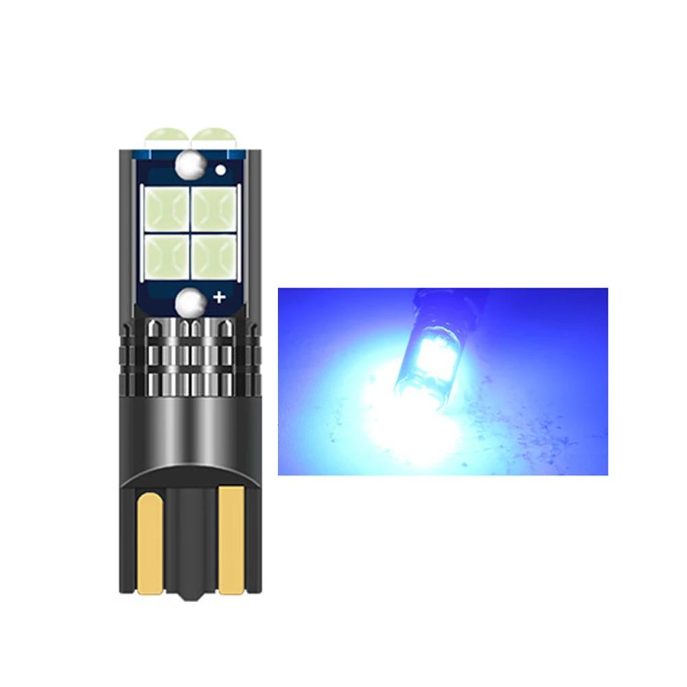 T10 1Pc Car LED Interior Side Light Marker Parking Bulb Canbus No Error 6/10SMD Auto Driving License Plate Bulbs Super Bright