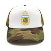 Gorras de Camionero Argentinas Unisex Gorra de Béisbol Fresca de Verano Unisex Malla Red Argentina 3 Estrellas Gorras