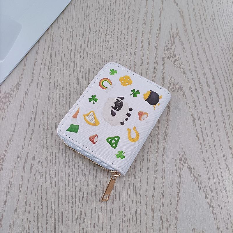 Women's Korean Style Cartoon Mini Wallet & Zipper Card Holder Coin Purse