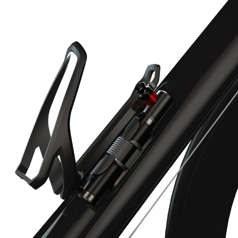 Handheld Tire Inflator Portable Bike Pump for Ride Carry, Double Valves Mini Pump with Metal Body, Grip Texture, Manual 130PSI Support for Bike Care