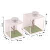 Jumping Spider Enclosure - Acrylic Reptile Breeding Box Jumping Spider Box With Light Humidifier Feeding Container Accessories