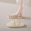 Roman Sandals 22 New Summer Flat Temperament Pregnant Women Beach Shoes High-end Sandals