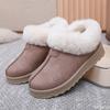 Women's Winter Thick Soled Cotton Shoes with Plush and Thick Outer Layer Are Warm Comfortable When Wearing Snow Boots Sneakers