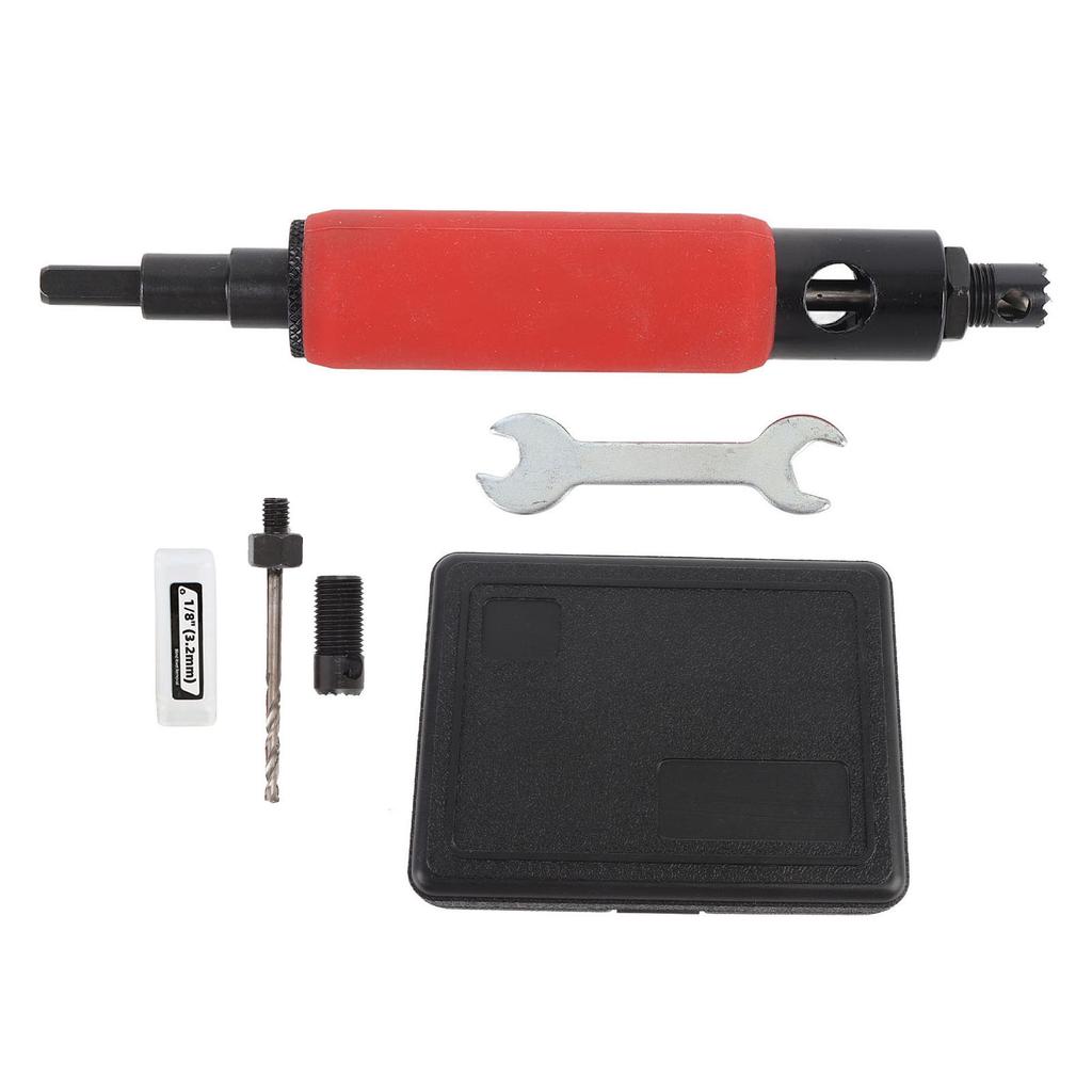 Nietenbohrer-Entferner 18in 3,2MM Nietentfernungswerkzeug-Kit für 14in pneumatische elektrische Bohrmaschine