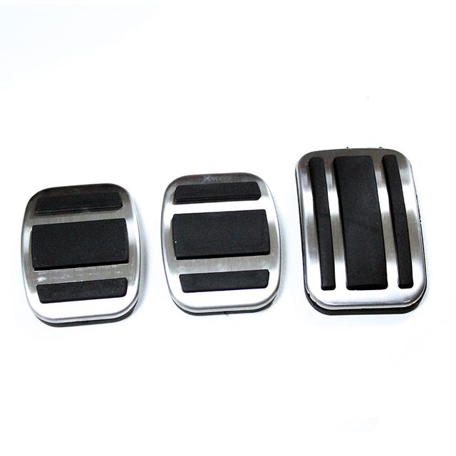 4pcs Steel Foot Pedal For Peugeot 3008 5008/GT 2017 2018  LHD Accelerator Gas Fuel Brake Pedal Pads Mats Cover Accessories