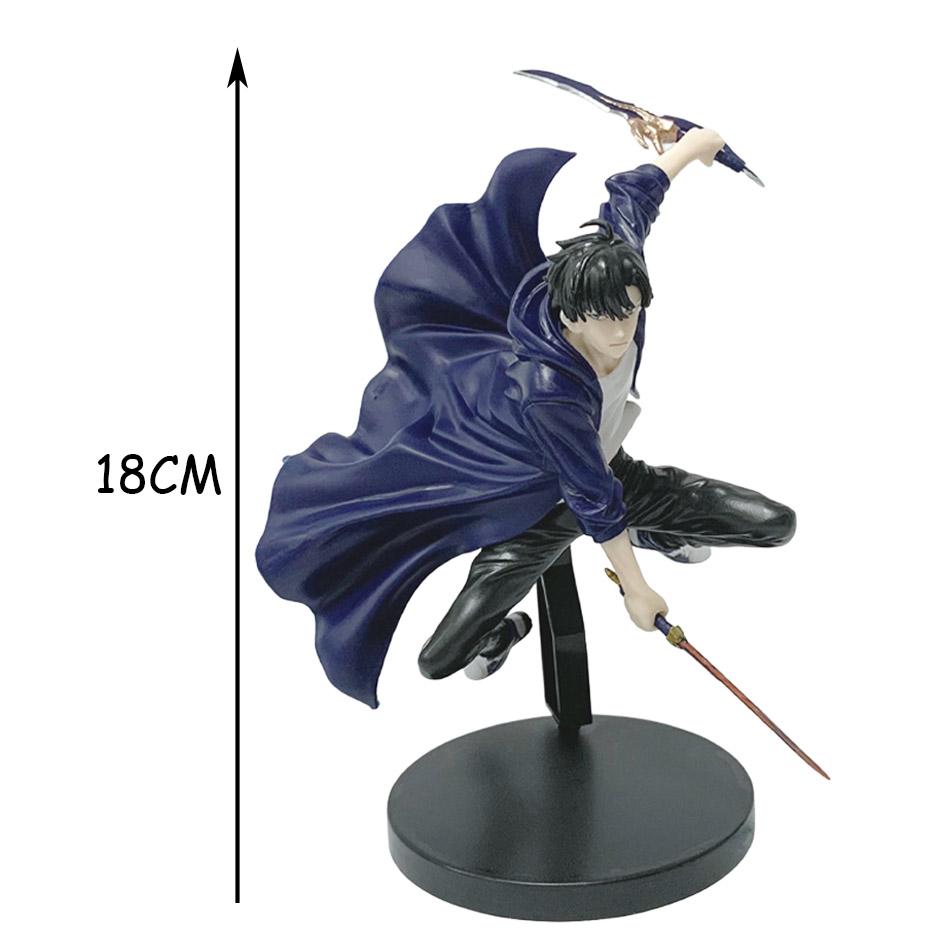 hit show Anime Solo Leveling Shadow King Battle Edition Cheng Xiaoyu Handheld Model Desktop Ornament Anime Peripheral Scenery
