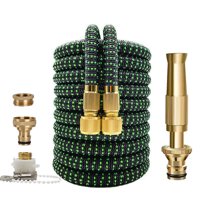 Expandable High-Pressure Garden Hose for Lawn & Car Wash