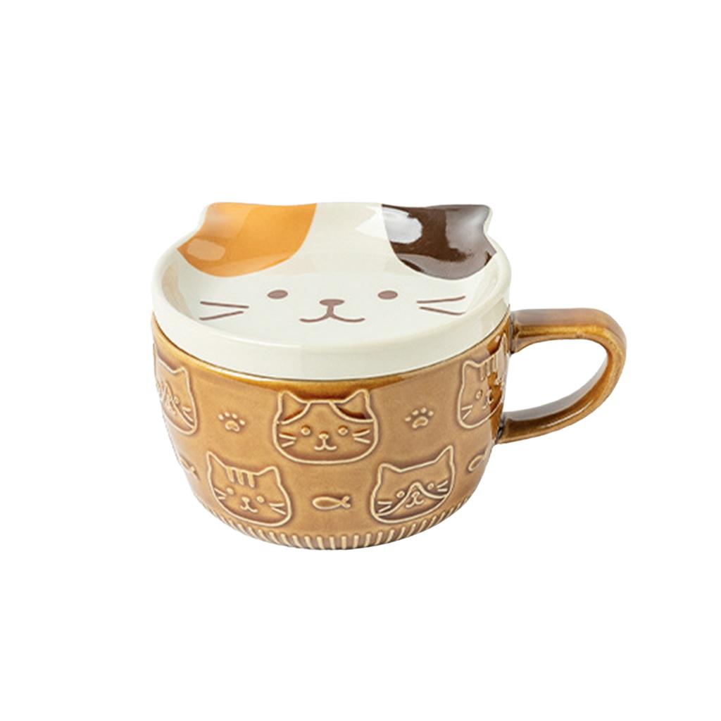 Ceramic Coffee Mug Cartoon Mug With Lid