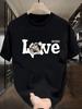 2026 Spring and Summer Heavy American Design Cat Print Short Sleeved Tshirt for Women  Versatile Pure Cotton Top