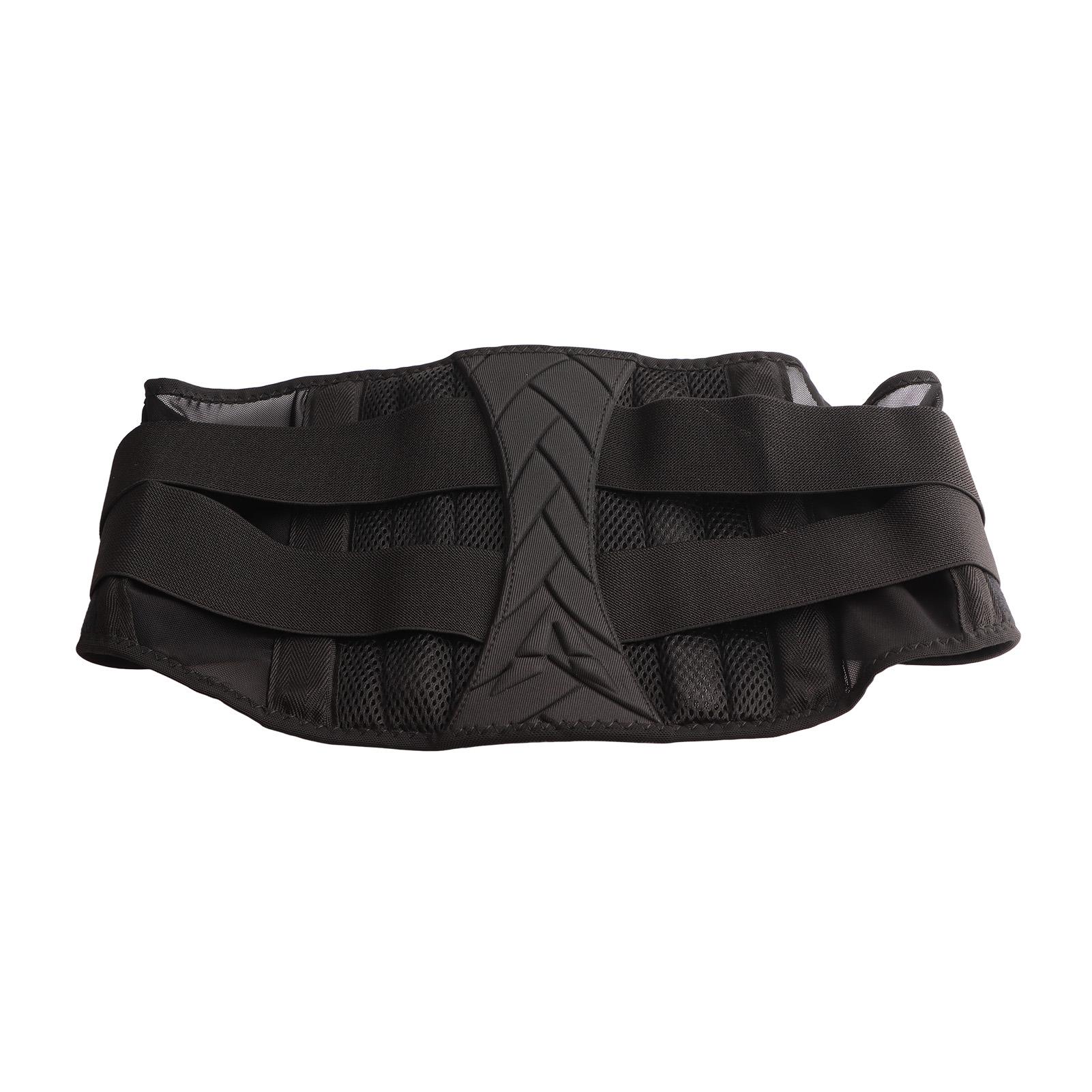 

Пояс для зала V-образной формы для поддержки спины, пояса для приседаний с 5 стальными пластинами и 2 пружинами, боковой пояс для талии, дышащий пояс для бодибилдинга M L