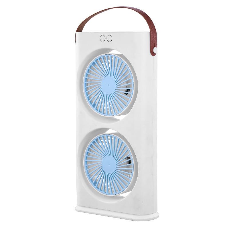 Desktop Rechargeable Double-Headed Circulating Fan