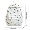 Women Casual School Bag Large Capacity Versatile Rucksack Bowknot Backpack School Outdoor Camping Picnic Bag