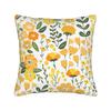 Yellow Wildflowers Pillow Case Custom Pillow Cover Vintage Pillowcases For Wedding Party Home Decor