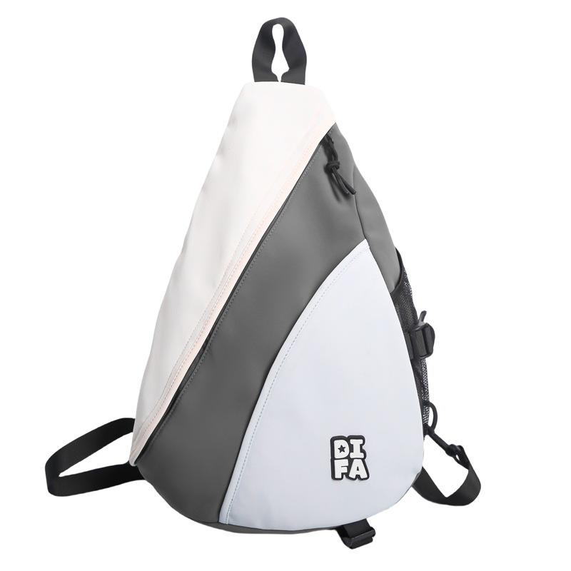 Female Junior High School Students Make Up Bag Shoulder Bag College Students Riding Chest Bag Tide Bow and Arrow Bag