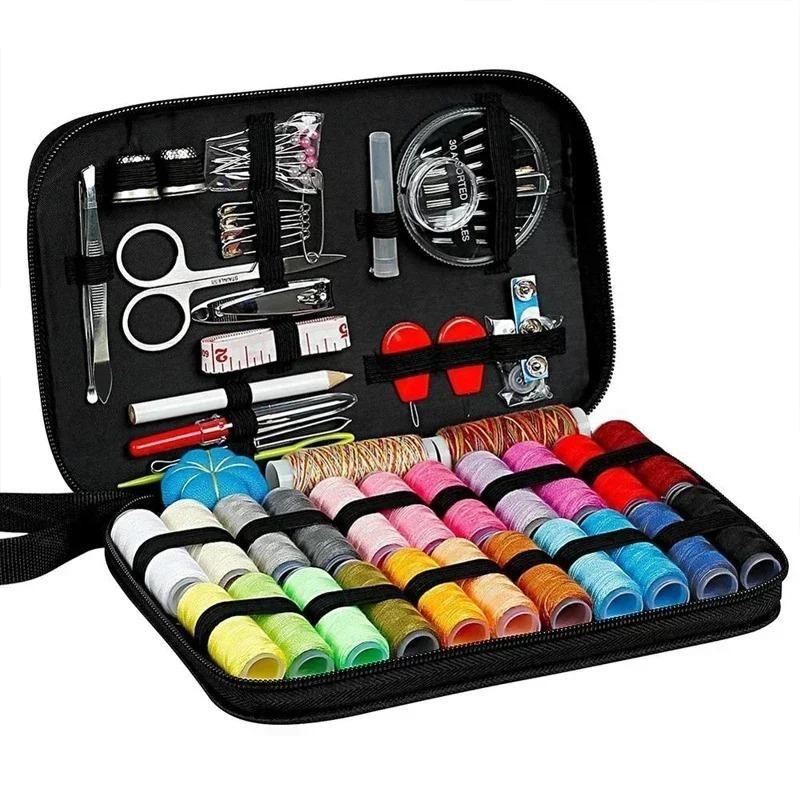10/67/86pcs Multi-function Sewing Kits Bag DIY Sewing Tools Box Set for Hand Quilting Stitching Embroidery Thread  Accessories
