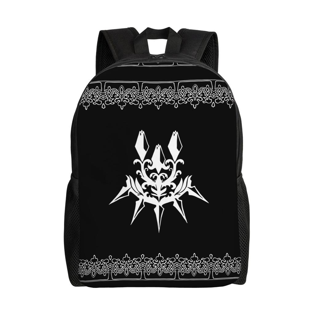NieRs 2B Japan Ink AO DEN Backpack for Men Women Teenage High School Business Daypack Laptop Shoulder Bag with Pocket