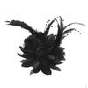 Feather Flowers Hair Ties Accessory Crafts