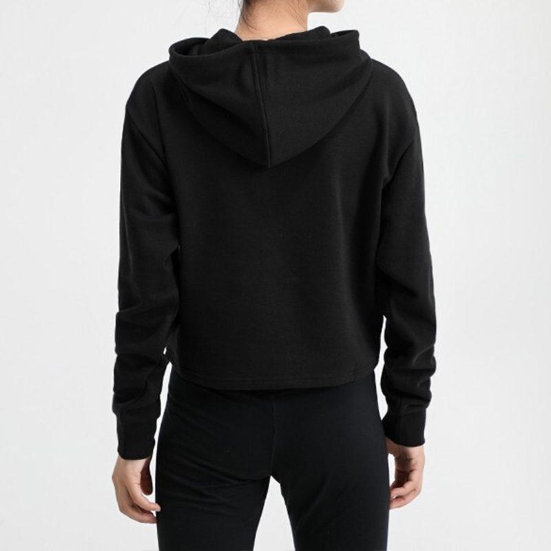 PUMA Sweatshirts Women's Black Hooded Moderate Regular 586922-56
