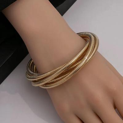 Women's Sterling Bangle Cuff Charm Bracelet Clasp Party Jewelry Bracelet