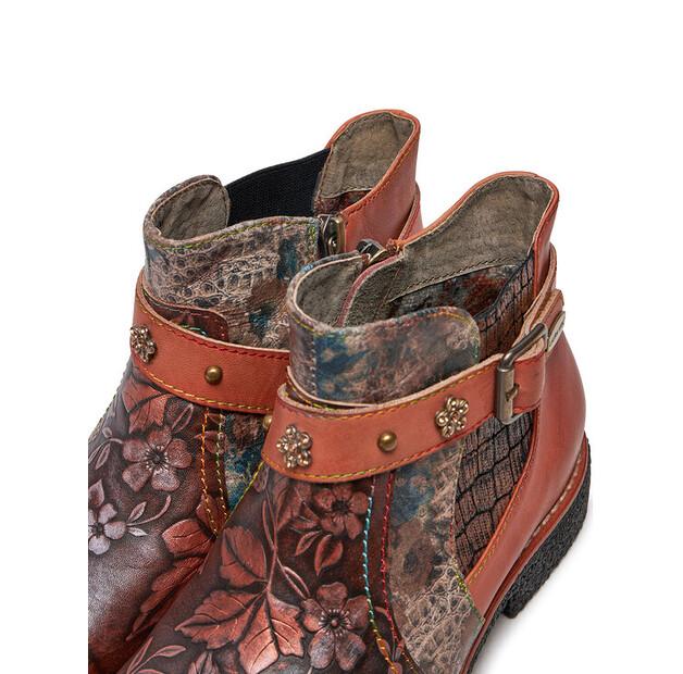 Laura Vita Cocralieo 44 Brown Ankle Boots