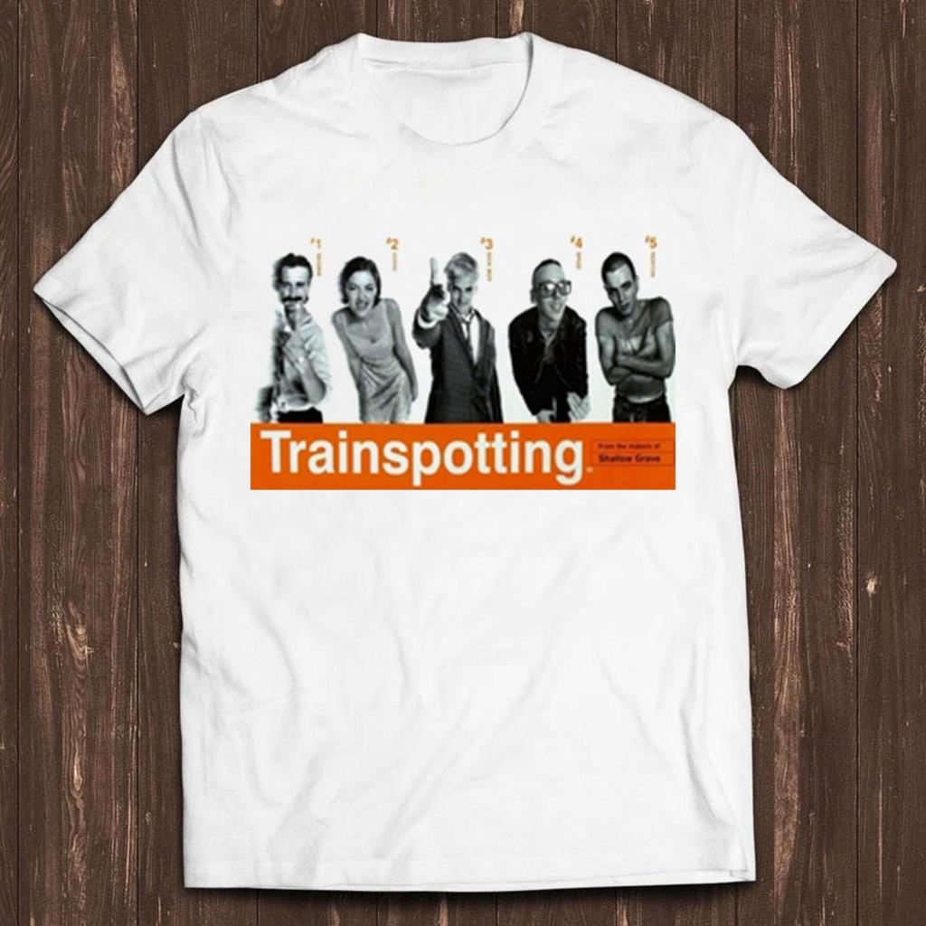 T-shirt Trainspotting Cult Movie Anni '90 Retro Cool Regalo Maglietta C245