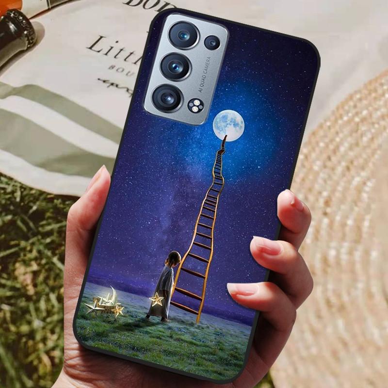 Für Oppo Reno 6 Pro 5G CPH2247 Hülle Silikon Rückseite Handyhülle Für Oppo Reno 6 Pro 5G CPH2249 Hüllen Reno6 Pro Weiche Stoßstange
