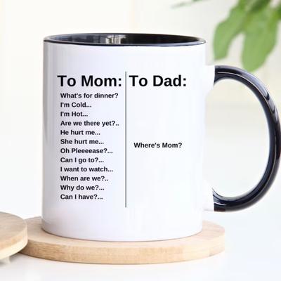 Morsdag Keramisk Kaffemugg