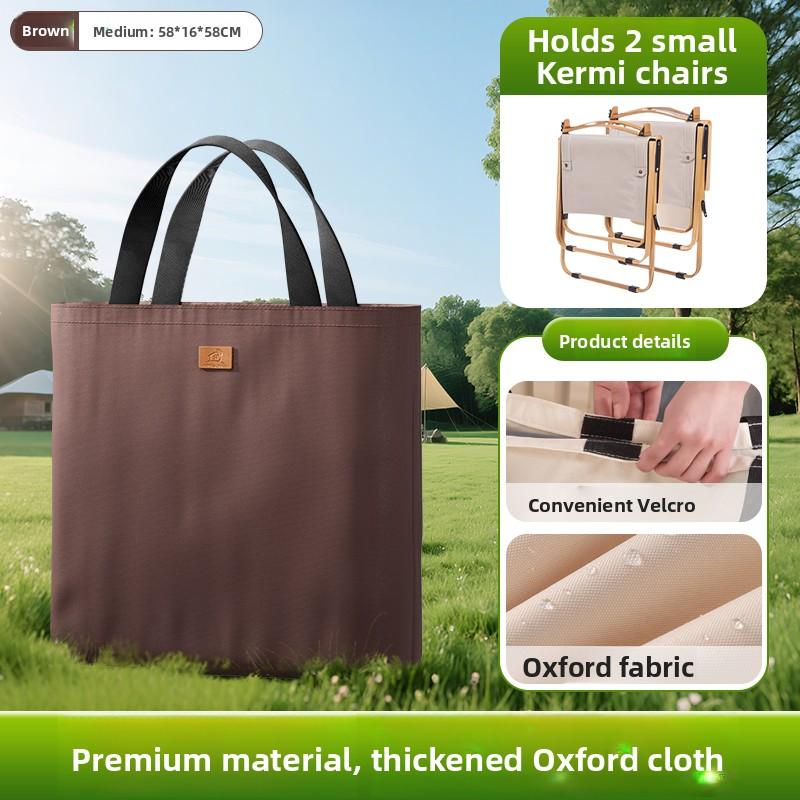 Kemite Outdoor Folding Chair Storage Bag Oxford Cloth Thickened Portable Handbag Large Capacity Camping Travel Organizer
