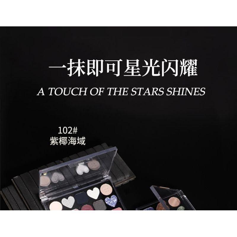 Kaxier - Zarte 15-Farben-Lidschattenpalette - 3 Typen