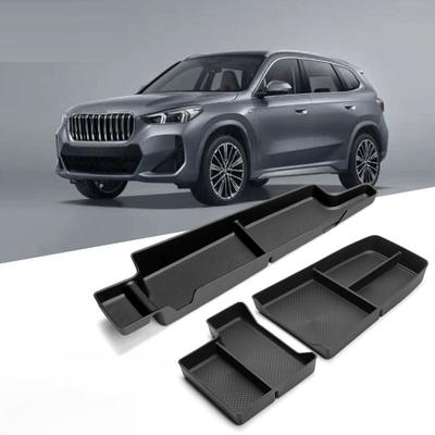 Pour BMW X1 Plateau Organisateur de Console Centrale 2025 2025 U11 Plateau Organisateur de Console Inférieure Boîte de Rangement Sous Console